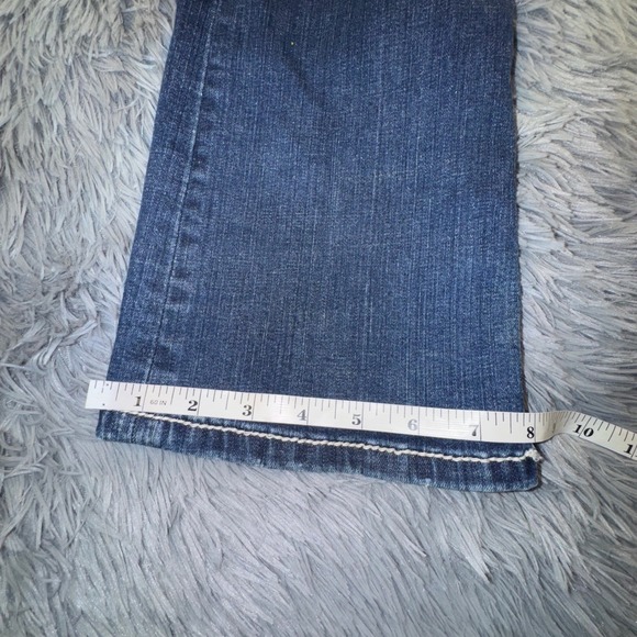 Miss Me Jeans Women's 28 Booty Bling Flap Pocket Rhinestone Boot Cut Y2K Flare - Picture 4 of 14